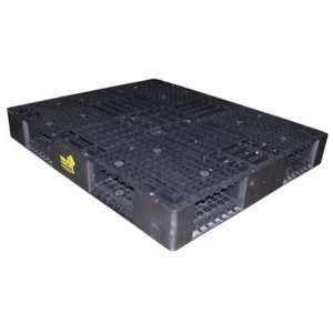 IHS PLPB 4840 Polyethylene Black Pallet, 4000 lbs Capacity, 40 Length 