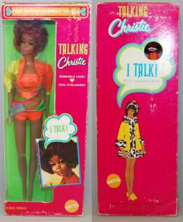 Barbie #1126 1970 MIB Talking Christie  