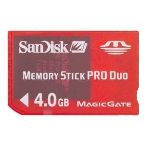   Gaming 4GB Memory Stick Pro Duo (MS Pro Duo) Flash Card Electronics