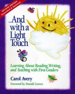 and with a light touch carol avery paperback $ 49