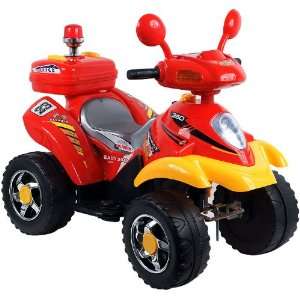    Rider 360 Battery Operated 4 Wheeler   Red/Yellow 