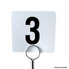 Plastic Table Marker Number Cards  Banquet Tables 1 100