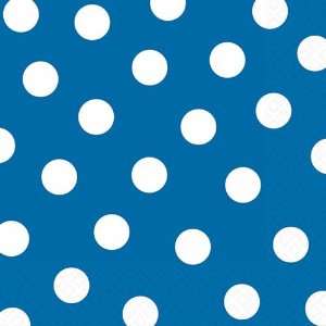   Polka Dot Napkins   Luncheon   Package of 16