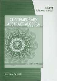   Algebra, 7th, (0547165390), Joseph Gallian, Textbooks   