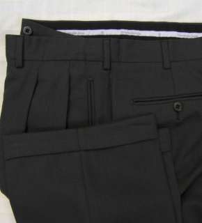 Ermenegildo Zegna Pants Gray Wool 36 x 27 5/8 Perfect  