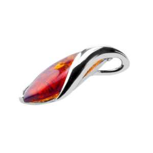  ANYA Sterling Silver Amber Pendant Jewelry