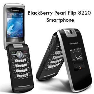 NEW BLACKBERRY Pearl 8220 WiFi AT&T T MOB. SMARTPHONE CELL PHONE BLACK 