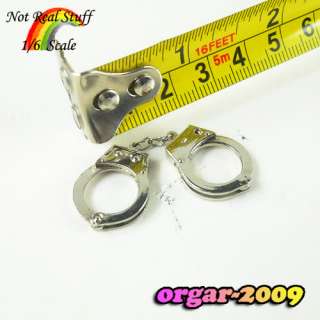 B32 22 1/6 ZC Girl ZCWO   Metal Handcuffs  