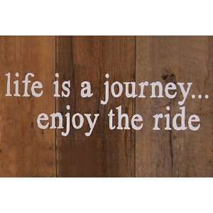   Life Car Decal   Life Is a Journey Enjoy the Ride 