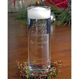  Exclusive Gifts and Favors Happy Holidays Floating Candle 