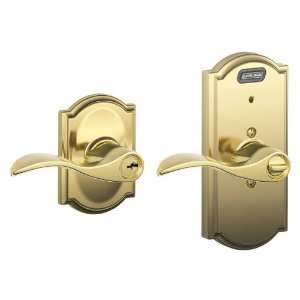 Schlage FE51 ACC 505 CAM Built in Alarm, Camelot Collection Accent 