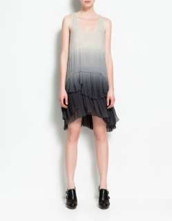ZARA 2012 WOMAN Spring Summer 2012 collection FRILLY GRADUATED COLOUR 
