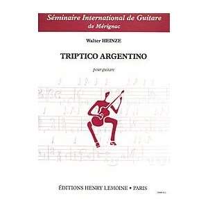  Triptico Argentino (9790230948807) Books