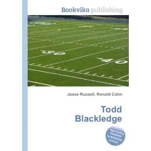  Todd Blackledge Ronald Cohn Jesse Russell Books