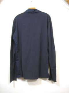 NAU Mens Contrast Cotton Long Sleeve Button Up Organic Cotton Shirt sz 