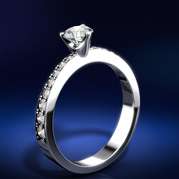 Side Stone Engagement Rings items in Brillianteers Engagement Rings 