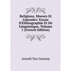   De Linguistique, Volume 1 (French Edition) Arnold Van Gennep Books