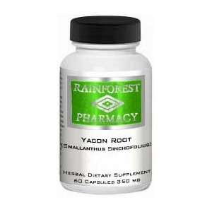  Rainforest Pharmacy Yacon Root (60 Caps / 350mg) Health 