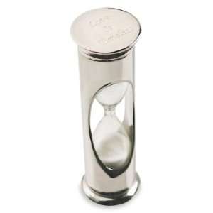   Mini Silver Hourglass   Includes Free Personalization 