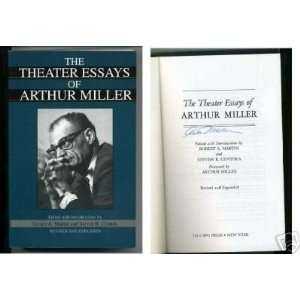  Arthur Miller Theater Essays Rare Signed Autograph Book 