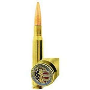  Bullet Pen .50 Caliber with U.S. Army National Guard Logo 