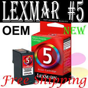 GENUINE LEXMARK 5 #5 18C1960 OEM Z2490 print cartridge  