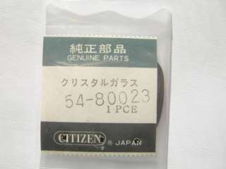 Citizen Japan original crystal watch part for 54 80023  