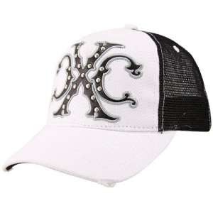  Xtreme Couture White Dispair Adjustable Trucker Hat 