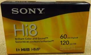 Sony P6120HMPR Hi8 120Min Metal Particle Video Cassette  