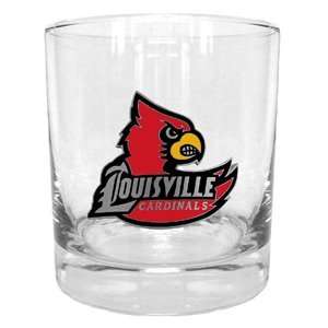    College Rocks Glass   Louisville Cardinals