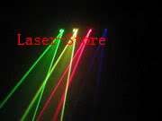 SHINP 4 LENS red green yellow purple RGB laser light  