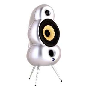  Scandyna 038085241049 Smallpod Speakers (Silver 