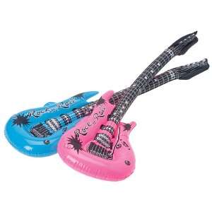    Lets Party By US Toy Inflatable Rock Guitar 