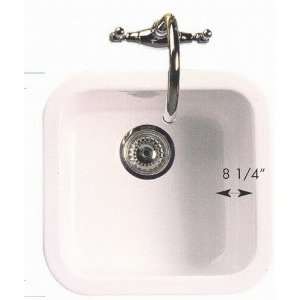 Rohl 5927 63 17 7/8 Inch W by 17 1/2 Inch D by 9 Inch H Allia Single 