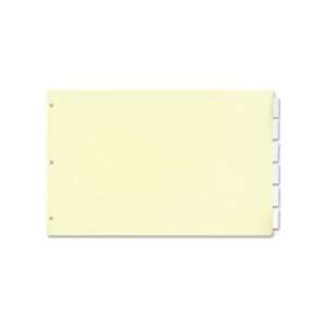  STW63200 Stride, Inc. Legal Size Index Dividers, 5 Clear 