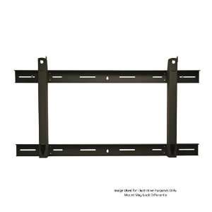   Flat Panel Static Wall Mount For 65 103 inch Screens (Black) PSMH2840