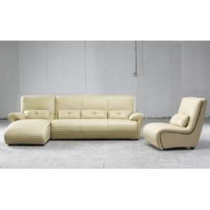  666 Leather Sectional Sofa