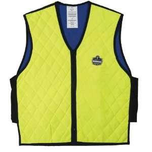  ERGODYNE 6665 Cooling Vest,Lime,Size L