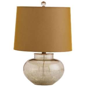  Arteriors Shelby Half Crackle Glass Accent Lamp   46218 
