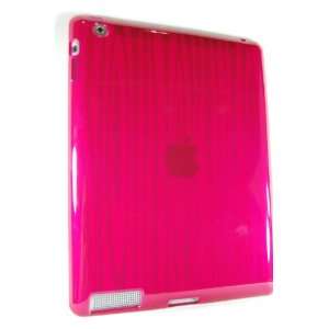 xFit Ipad 2 Case Premium TPU Hot Pink Clear Electronics