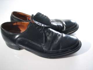   Walk Over Black Leather Oxford Dress Shoes Mens 13E 13 E Wide  