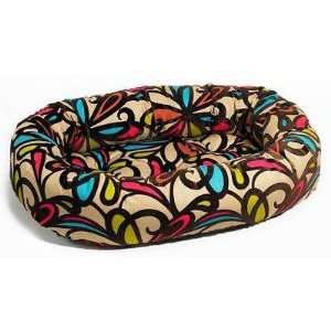  Donut Dog Bed in Symphony Microfiber