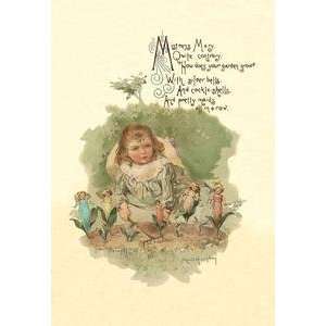  Vintage Art Mistress Mary Quite Contrary   04826 3
