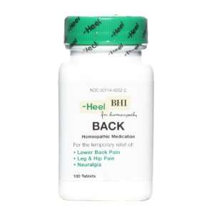  BHI Homeopathic Combinations Back Pain 100 tablets Health 