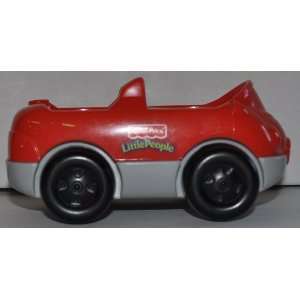 Little People Red Car Two Seater (2001)  Replacement Figure   Classic 