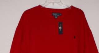 New Polo Ralph Lauren Red Sweat Shirt Sweatshirt 3XLT $85  