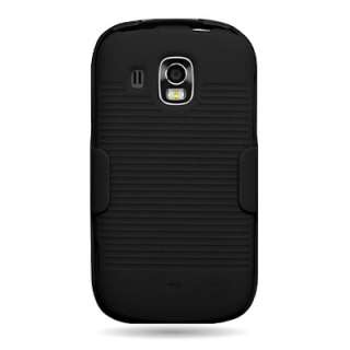 New Black Hard Holster Clip Phone Cover Case For Samsung Transform 