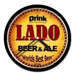  LADO beer and ale cerveza wall clock 