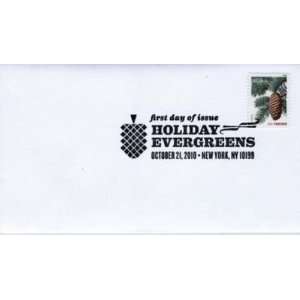  Holiday Evergreen Forever #1 First day issue 10 21 2010 