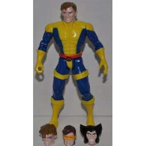 Morph (1994) (Wolverine, Cyclops, Morph, & Morph Mad Heads Included) X 